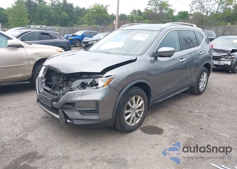 2018 Nissan Rogue Sv из США, поврежденный, VIN KNMAT2MVXJP599169